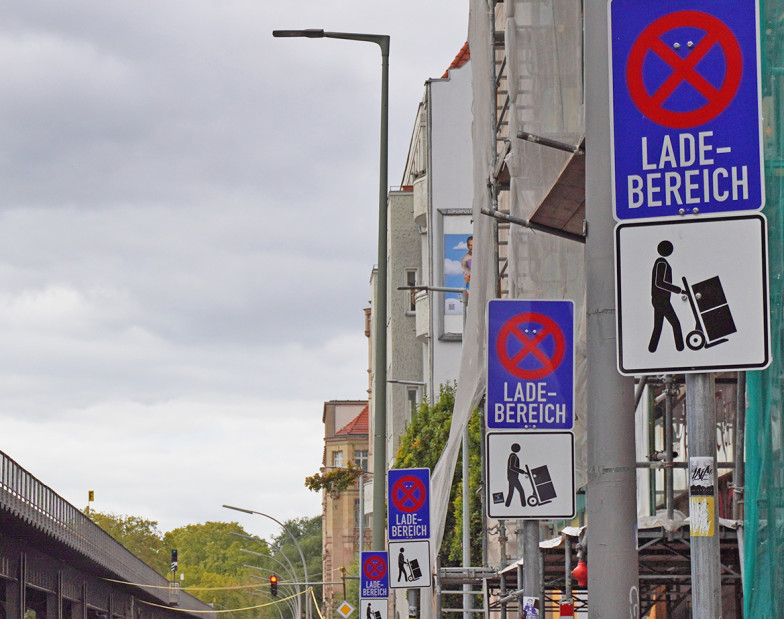 Ladebereich in Kreuzberg