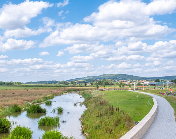 Hochwasserschutzmaßnahme der Wörnitz in Wassertrüdingen Hochwasserschutzmaßnahme der Wörnitz in Wassertrüdingen
