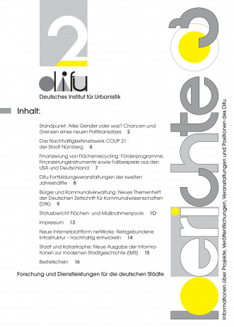 Cover: Difu-Berichte 2/2003