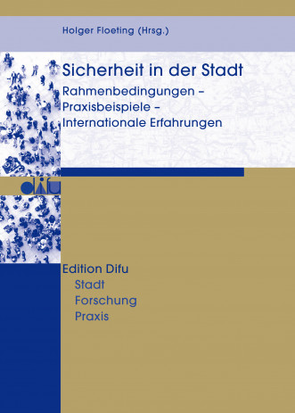 Cover: Sicherheit in der Stadt