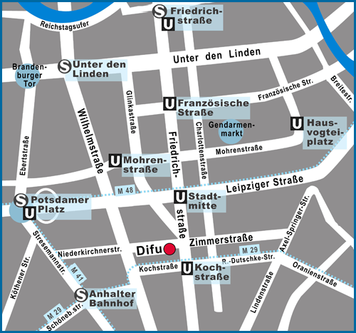 Anfahrtsskizze Berlin