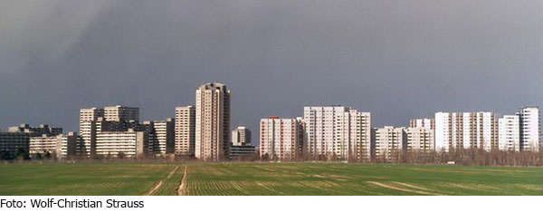 Foto einer Stadt-Silhouette, Foto: Wolf-Christian Strauss