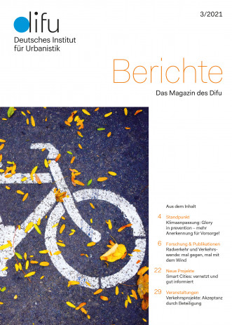 Cover Berichteheft 3/2021 Cover Berichteheft 3/2021