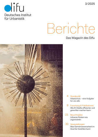 Berichteheft 3/2025 - Cover Berichteheft 3/2025 - Cover