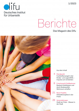 Cover Difu-Berichteheft 1/2023 Cover Difu-Berichteheft 1/2023