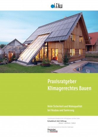 Cover: Praxisratgeber Klimagerechtes Bauen