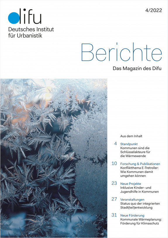 Cover des Difu-Berichteheftes 4/2022